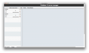 Managing Multiple FileMaker 13 Servers