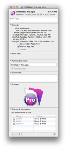 FileMaker and Issues with Mac OS 10.9 Mavericks and Yosemite
