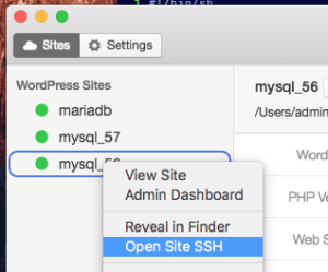 Changing Database Versions in Pressmatic