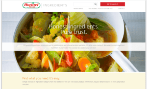Hormel Implements New Responsive Ingredients WordPress Website