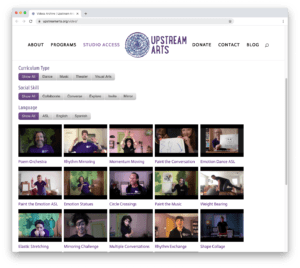 LuminFire Helps Upstream Arts Improve Their FileMaker and WordPress Technology